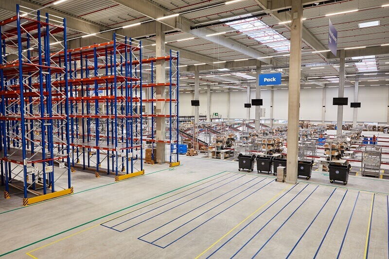 Foto von Flaconi Logistikzentrum Halle/Saale - Schuster Elektrotechnik Nebelschütz GmbH