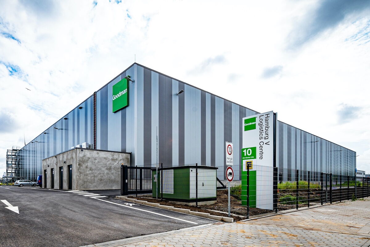 Foto von Goodman Hamburg V Logistics Centre- Schuster Elektrotechnik Nebelschütz GmbH